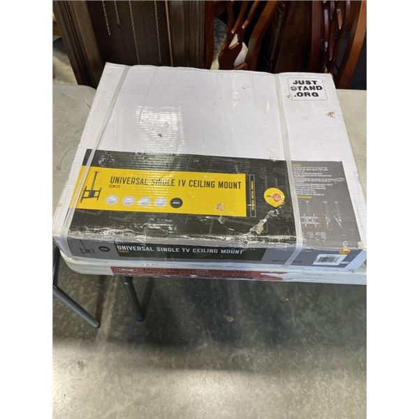 NEW UNIVERSAL SINGLE TV CEILING MOUNT