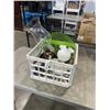 Image 1 : ASSORTED COLLECTIBLE GLASS AND PORCELAIN DECOR, MILK GLASS VASE ETC