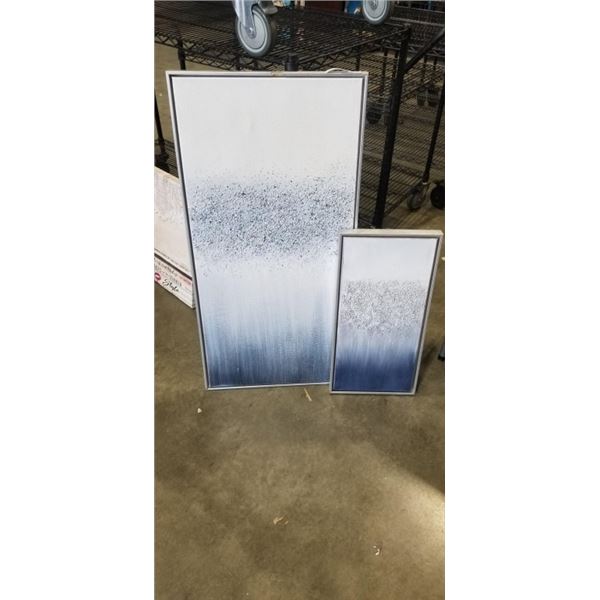 2 MATCHING WALL ART