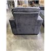 Image 4 : MODERN DARK GREY CHAIR AND LOVESEAT CLEAN