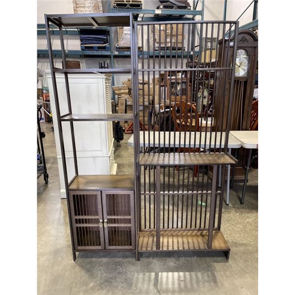 WOOD LOOK BOOKSHELF - 48" WIDE