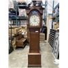 Image 1 : ANTIQUE GRANDFATHER CLOCK, ASSEMBLED FROM SEVERAL CLOCKS, MAIN FACEPLATE IS ORIGNAL HAND PAINTED