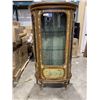Image 1 : ORANTE HAND PAINTED VINTAGE DISPLAY CABINET 36 X 66 INCH TALL