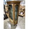 Image 4 : ORANTE HAND PAINTED VINTAGE DISPLAY CABINET 36 X 66 INCH TALL