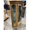 Image 5 : ORANTE HAND PAINTED VINTAGE DISPLAY CABINET 36 X 66 INCH TALL
