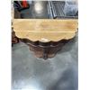 Image 3 : ANTIQUE OAK PAW FOOT HALL TABLE