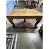 Image 4 : ANTIQUE OAK PAW FOOT HALL TABLE