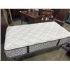 Image 3 : KINGSDOWN GLENVIEW TIGHT TOP TWIN MATTRESS WITH PLATFORM FRAME