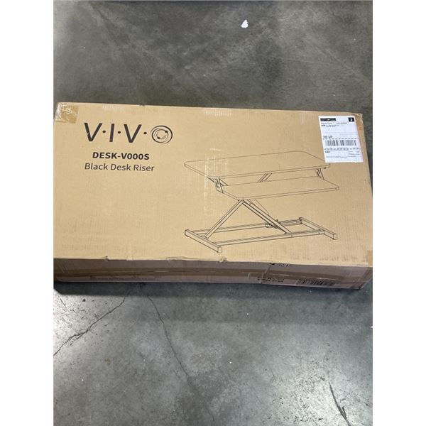 VIVO BLACK DESK RISER