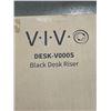 Image 2 : VIVO BLACK DESK RISER
