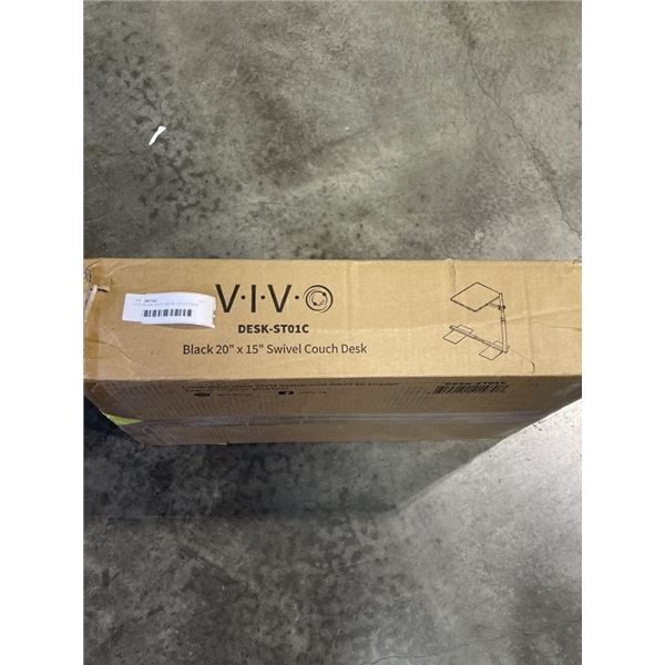 VIVO BLACK 20'X15' SWIVEL COUCH DESK