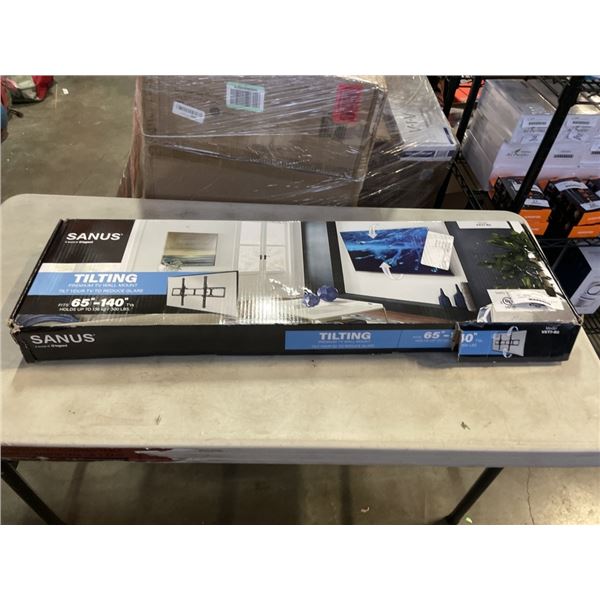 SANUS 65"-140" XL TILTING TV WALL MOUNT, RETAIL $279