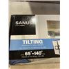Image 2 : SANUS 65"-140" XL TILTING TV WALL MOUNT, RETAIL $279
