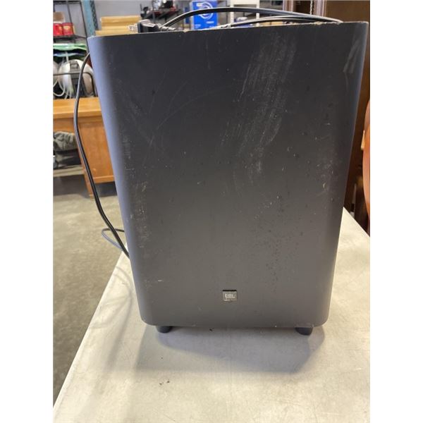 JBL SUBWOOFER - WORKING