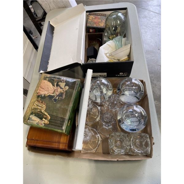 2 BOXES OF COLLECTIBLES