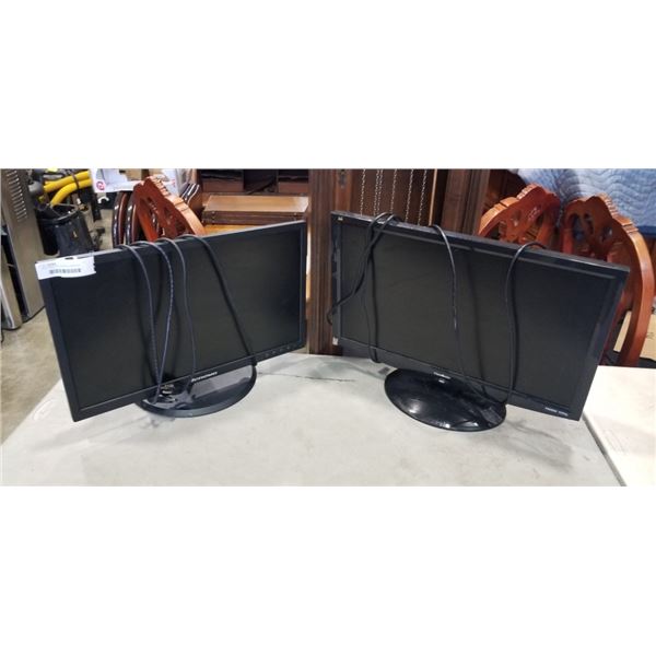 VIEW SONIC AND LENOVA COMPUTER MONITORS