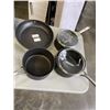 Image 3 : LOT OF NINJA FRYING PANS WITH WOK AND ELECTRIC KETTLE