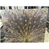 Image 3 : LARGE PEACOCK CANVAS PICTURE 40 X 40 INCH