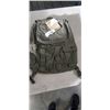 Image 1 : AS NEW DAKINE OUTPOST OLIVE CANVAS BACK PACK, LIGHTLY USED WITH TAGS