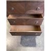 Image 2 : ANTIQUE 4 DRAWER DRESSER