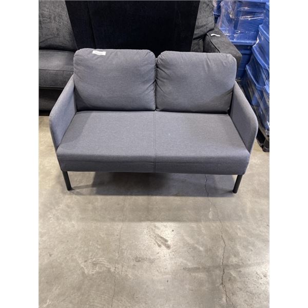 IKEA GREY FABRIC LOVESEAT