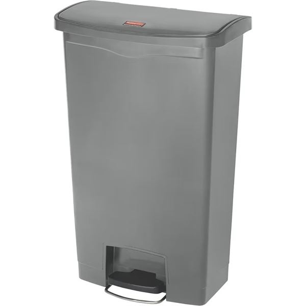 NEW RUBBERMAID SLIM JIM 18 GALLON COMMERCIAL BIN, RETAIL $200+