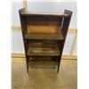 Image 1 : ANTIQUE INLAID AND HIGHLY CARVED BOOKSHELF