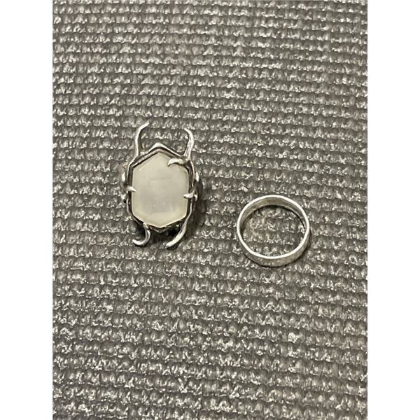 2 925 STERLING SILVER RINGS