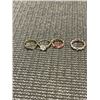 Image 2 : 4 GOLD TONE LADIES RINGS