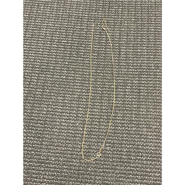 DAINTY 10K CHAIN, BROKEN