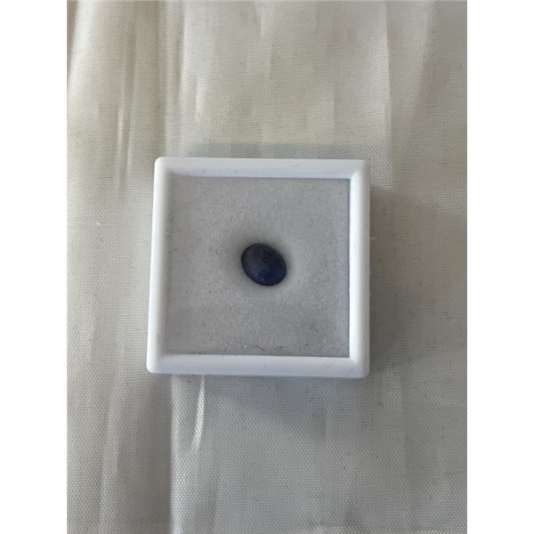 3.1 CT NATURAL BLUE SAPPHIRE, HEAT TREATED, OVAL CUT, 7.4*9.1MM