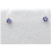Image 1 : 10KT YELLOW GOLD NATURAL TANZANITE (0.17CT) EARRINGS, W/A $650.00. TANZANITE IS THE BIRTHSTONE FOR D
