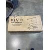 Image 1 : VIVO GRAY /BLACK DESK RISER WITH DUAL MONITOR MOUNT