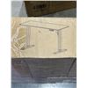Image 3 : TECHORBITS SIT TO STAND ELECTRIC DESK FRAME BLACK DESK FRAME BROWN TABLE TOP