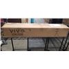 Image 1 : VIVO BLACK EASEL STUDIO TV STAND
