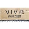 Image 3 : VIVO BLACK EASEL STUDIO TV STAND