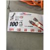 Image 2 : AS NEW INDOOR /OUTDOOR HEAVY DUTY 100FT 10AWG 125VOLTS 15 AMP ORANGE EXTENTION CORD