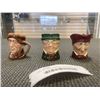 Image 1 : 3 ROYAL DOULTON MINI TOBY MUGS
