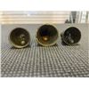 Image 9 : ANTIQUE BRASS BELLS, AND BIRD SALT AND PEPPER