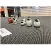 Image 2 : COLLECTION OF ANTIQUE BIRDS FIGURES, ALL WITH HALLMARKS