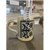 Image 5 : 4 ANTIQUE STEINS INCLUDING WEST GERMAN CLOVER STEIN