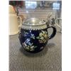 Image 6 : 4 ANTIQUE STEINS INCLUDING WEST GERMAN CLOVER STEIN