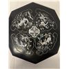 Image 4 : VINTAGE HAND CRAFTED MOTHER OF PEARL AND ABELONE INLAID BAKELITE JEWLERY BOX
