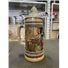 Image 4 : 2 LARGE ANTIQUE GERMAN LIDDED STEINS