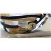Image 3 : SARDINIA HAND MADE IN ITALY MARCOLIN ART CRYSTAL, FULL LEAD CRYSTAL, 24K PURE GOLD, 6 INCH LONG 5 IN