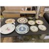 Image 1 : ASSORTED ANTIQUE CHINA PLATES, INCLUDING ROYAL ALBERT SILVER BIRCH PLATES