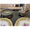 Image 4 : ASSORTED ANTIQUE CHINA PLATES, INCLUDING ROYAL ALBERT SILVER BIRCH PLATES