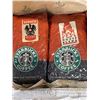 Image 2 : VINTAGE 1992 STARBUCKS EXLUSIVE BLENDS SAMPLER PACK, 4 0.5LB BAGS,