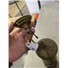 Image 4 : ANTIQUE BRASS COAL MINERS LAMP