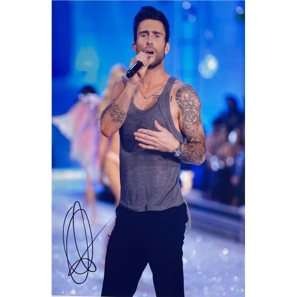 Adam Levine facsimile signed photo